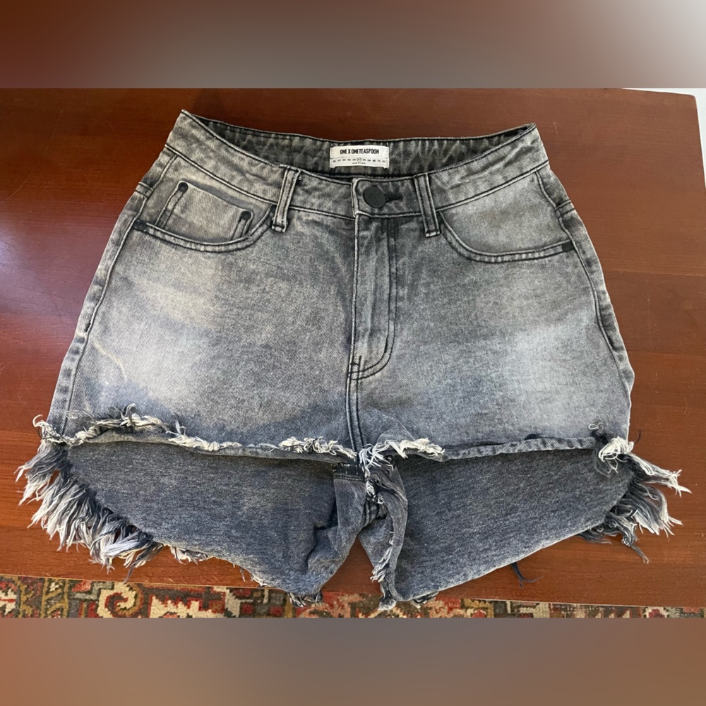 One Teaspoon Bandit Fray Jean Short